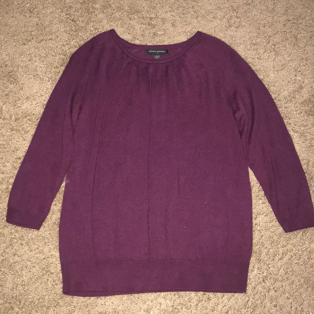 Banana republic 3/4 sleeve blouse